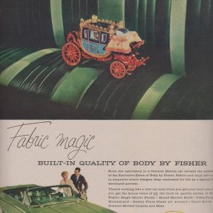 Body by Fisher Ad March 1960