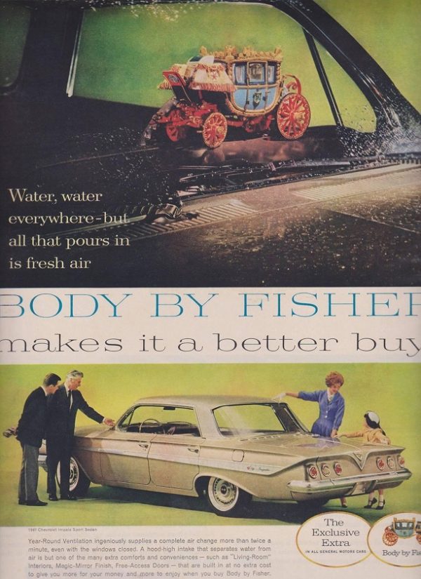 Body by Fisher Ad May 1961