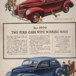 Ford Ad January 1939