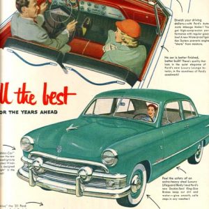 Ford Convertible Ad 1951