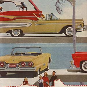 Ford Convertible Ad 1958 1