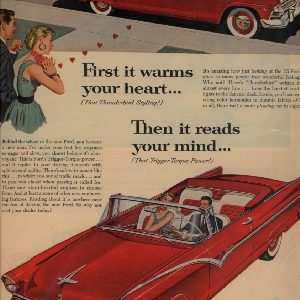 Ford Convertible Ad May 1955