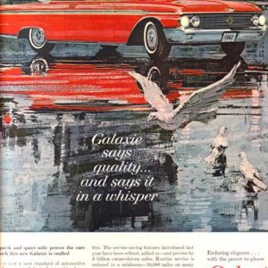 Ford Galaxie Ad 1961