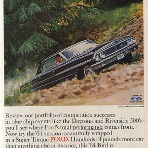 Ford Galaxie Ad December 1964