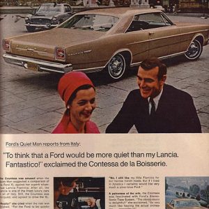 Ford Galaxie Ad February 1966