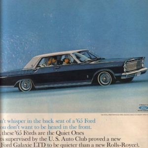 Ford Galaxie Ad November 1964