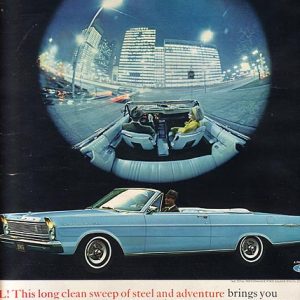 Ford Galaxie Convertible Ad 1965