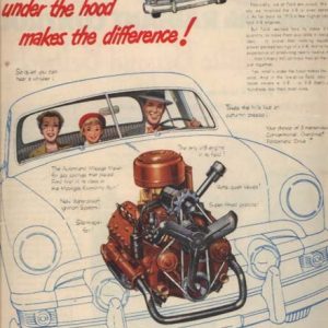 Ford V-8 Ad October 1951