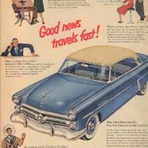 Ford Victoria Ad 1952