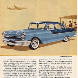 Pontiac Ad April 1955