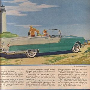 Pontiac Ad August 1955