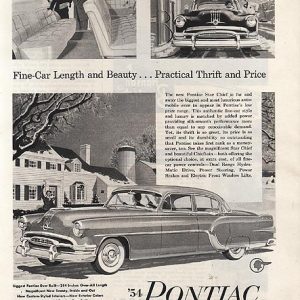 Pontiac Ad February 1954