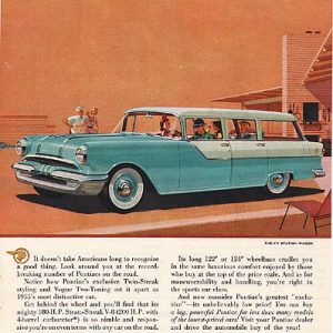 Pontiac Ad July 1955