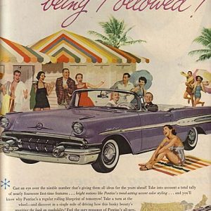 Pontiac Ad March 1957