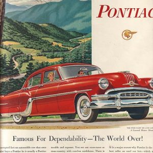 Pontiac Ad September 1954