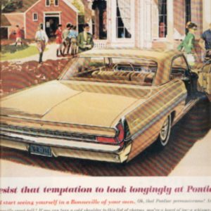 Pontiac Bonneville Ad 1962