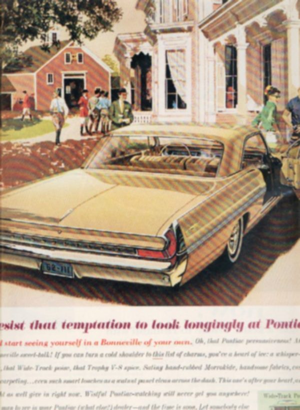 Pontiac Bonneville Ad 1962