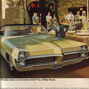 Pontiac Bonneville Ad 1966