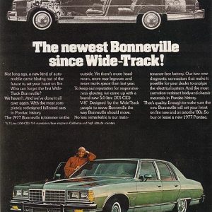 Pontiac Bonneville Ad 1977