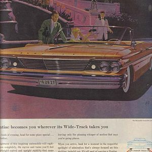 Pontiac Bonneville Ad December 1959