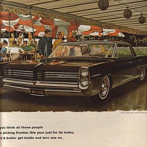 Pontiac Bonneville Ad June 1964