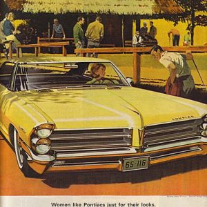 Pontiac Bonneville Ad June 1965