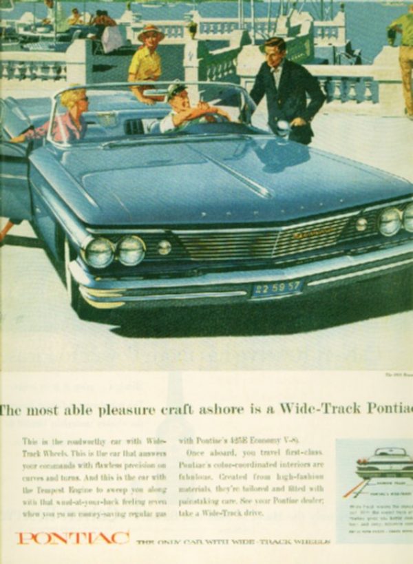 Pontiac Bonneville Ad March 1960