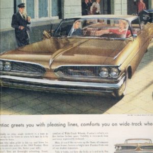 Pontiac Bonneville Ad May 1959