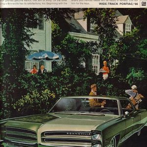 Pontiac Bonneville Ad May 1966