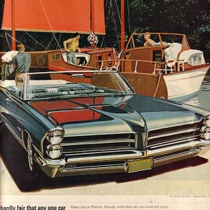 Pontiac Bonneville Convertible Ad December 1964