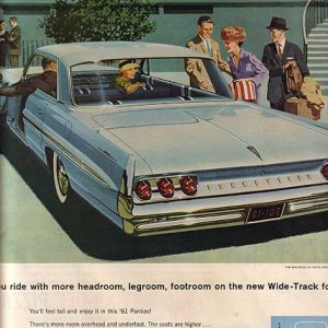 Pontiac Bonneville Vista Ad December 1960