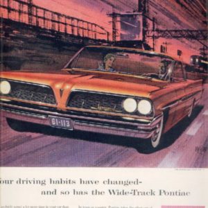 Pontiac Bonneville Vista Ad February 1961