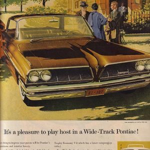 Pontiac Bonneville Vista Ad November 1960