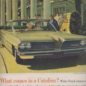 Pontiac Catalina Ad 1961