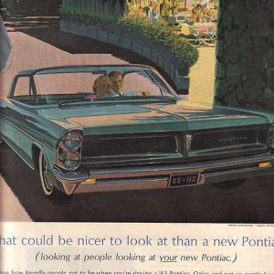 Pontiac Catalina Ad 1963