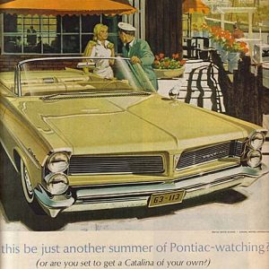 Pontiac Catalina Ad April 1963