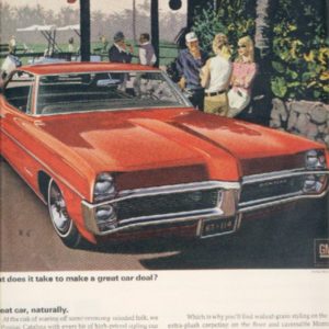 Pontiac Catalina Ad June 1967