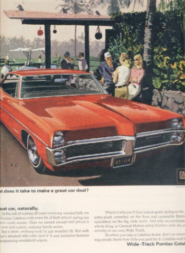 Pontiac Catalina Ad June 1967