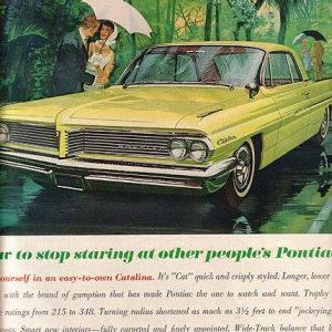 Pontiac Catalina Ad October 1961