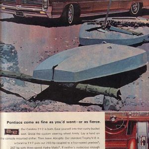 Pontiac Catalina Convertible Ad 1964