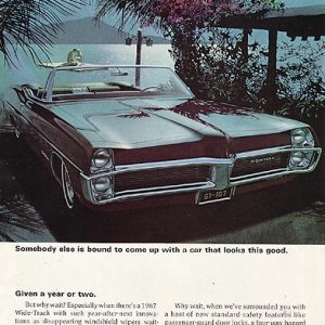 Pontiac Catalina Convertible Ad February 1967