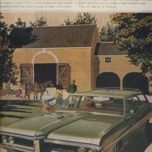 Pontiac Executive Safari Wagon Ad 1968