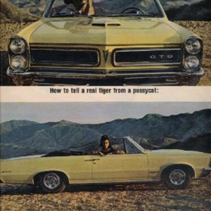 Pontiac GTO Ad April 1965