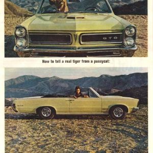 Pontiac GTO Ad May 1965