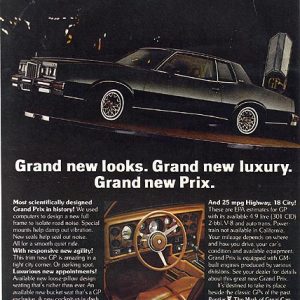 Pontiac Grand Prix Ad 1977