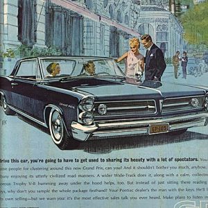 Pontiac Grand Prix Ad December 1962