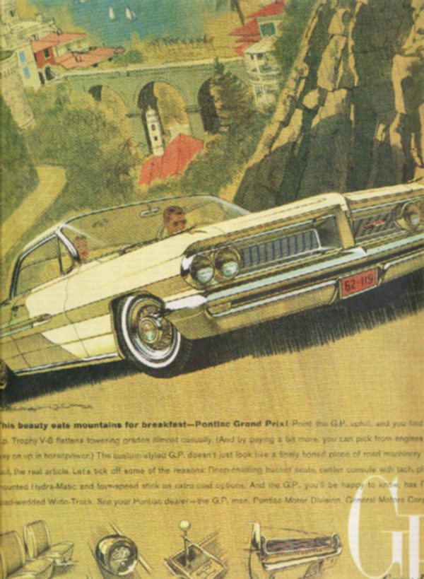 Pontiac Grand Prix Ad February 1962