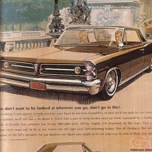 Pontiac Grand Prix Ad February 1963