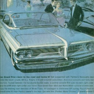 Pontiac Grand Prix Ad January 1962