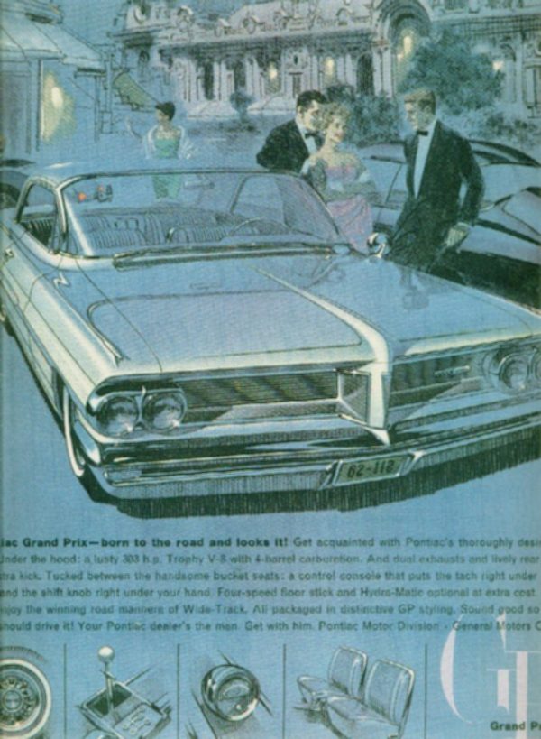 Pontiac Grand Prix Ad January 1962